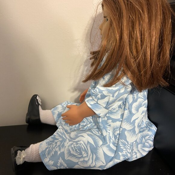 PLEASANT COMPANY American Girl 18" Doll with Homemade Dress - Picture 5 of 11